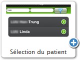 Sélection du patient