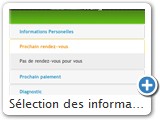 Sélection des informations